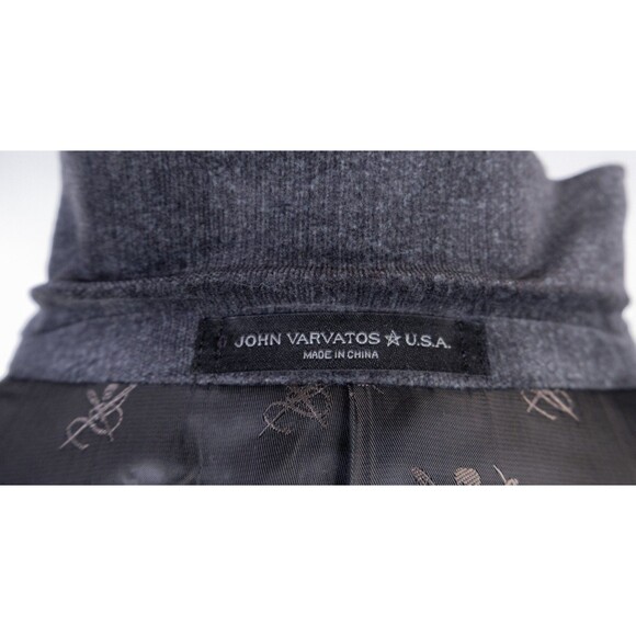 John Varvatos Signature Tailored Tuxedo Jacket blazer Sz 44L Cotton Stretch EUC - Picture 13 of 14